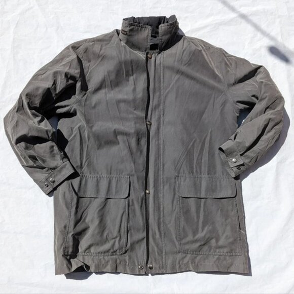 Vintage Mens Green Weatherman Jacket with  Zip Out Layer  Size 40 - Picture 1 of 11
